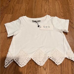 Sea Girls' Vlada Crochet Top